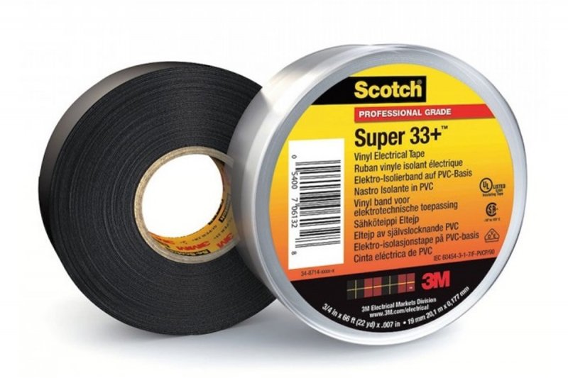 3M 33+ Scotch Super VINYL TAPE, SCHWARZ | hanak-trade.de